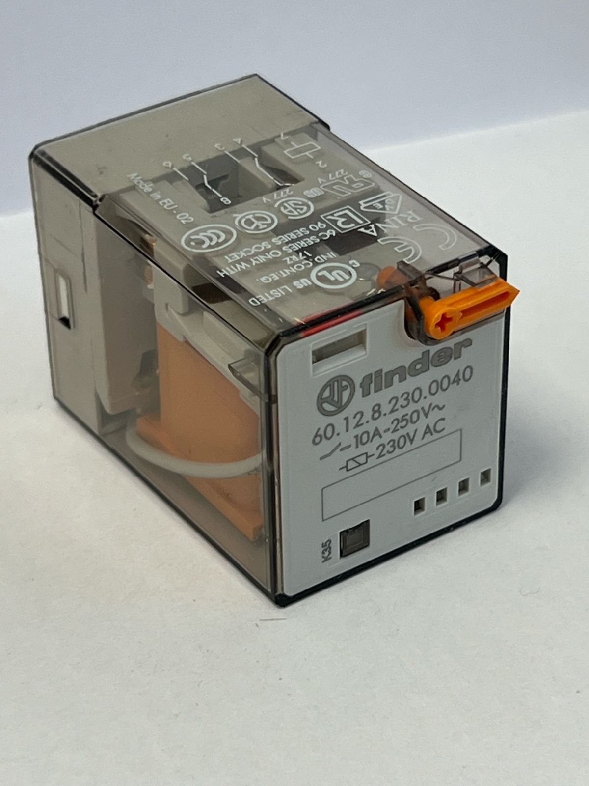 60.12.8.230.0040 FINDER - Relè: Elettromagnetico | DPDT; Ubobina - Foto 3